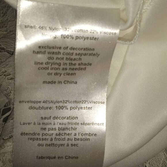 DAVID'S BRIDAL WOMEN'S LACE DRESS - Picture 10 of 10